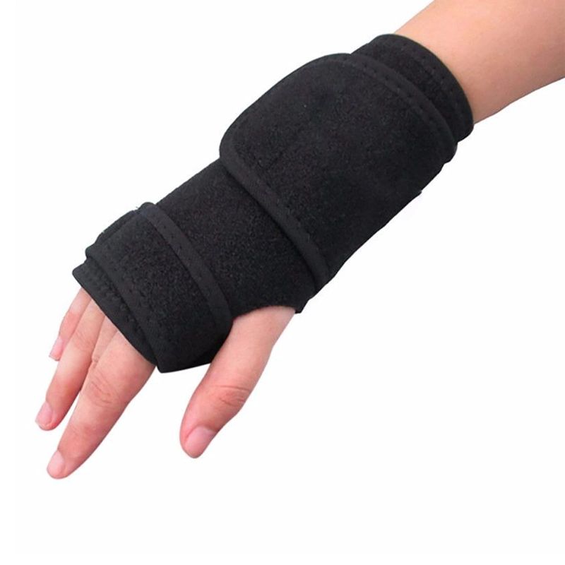 Hot Sale Custom Neoprene Bowling Sports Medical Orthopedic Carpal Tunnel Wrist Support Splint Brace for Gym