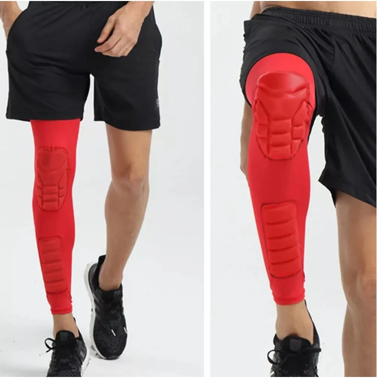 Professional Sport Protection Elastic Honeycomb Knee Support Pad Leg Sleeve Knee Brace