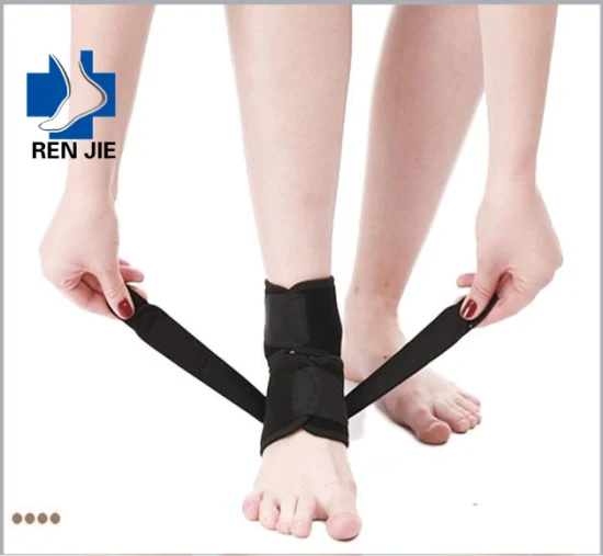 Ajustável aberto esportes proteção esporte anti entorse masculino pé calcanhar neoprene tornozelo suporte cinta ok pano tornozelo guarda